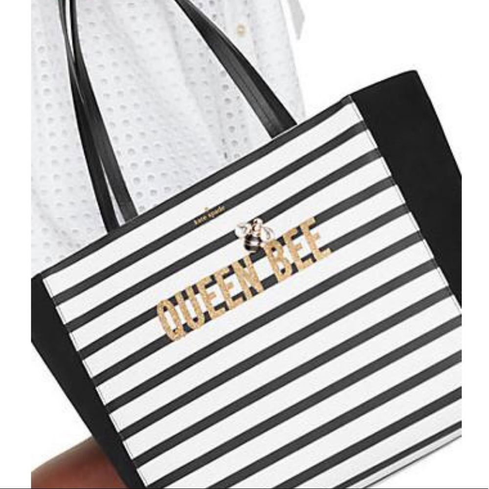 Kate Spade Queen Bee tote, never carried